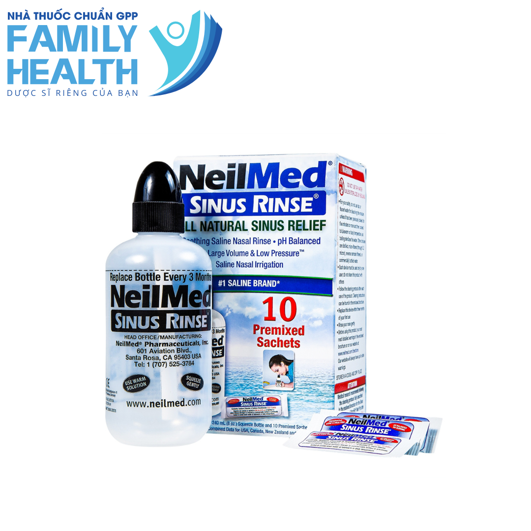 Bình rửa mũi NeilMed Sinus Rinse